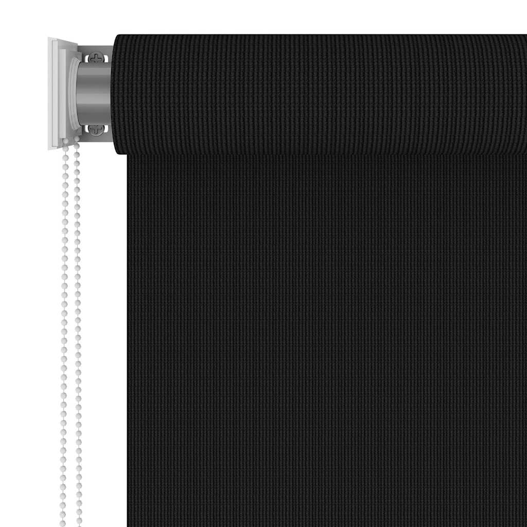 Vidaxl rolgordijn voor buiten 145(b)x230(h) cm zwart