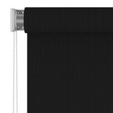 Vidaxl rolgordijn voor buiten 145(b)x230(h) cm zwart