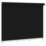 Vidaxl rolgordijn voor buiten 355(b)x230(h) cm zwart
