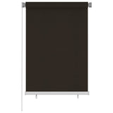 Vidaxl rolgordijn voor buiten 105(b)x140(h) cm hdpe bruin