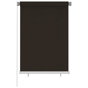 Vidaxl rolgordijn voor buiten 105(b)x140(h) cm hdpe bruin