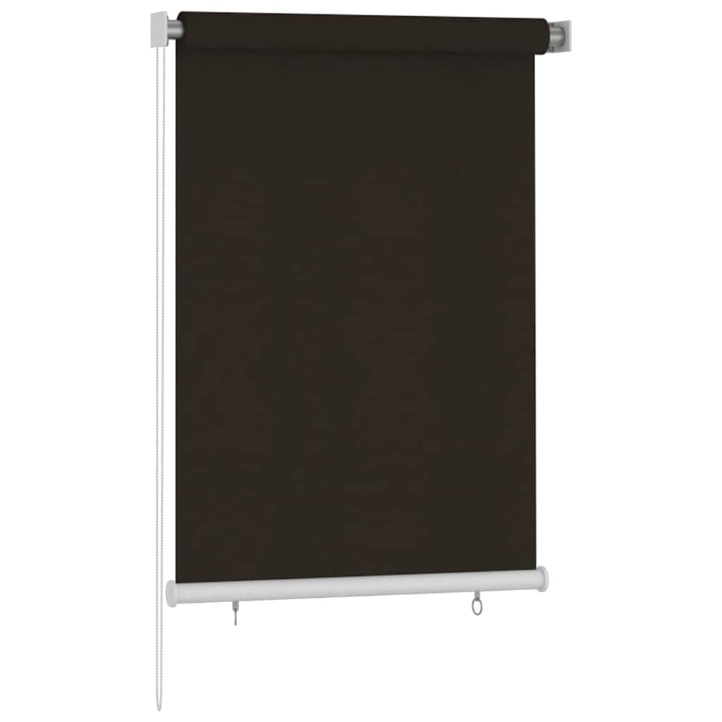 Vidaxl rolgordijn voor buiten 105(b)x140(h) cm hdpe bruin