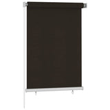 Vidaxl rolgordijn voor buiten 105(b)x140(h) cm hdpe bruin