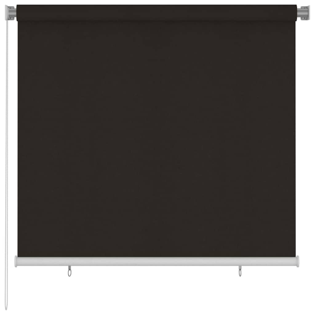 Vidaxl rolgordijn voor buiten 165(b)x140(h) cm hdpe bruin