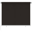 Vidaxl rolgordijn voor buiten 185(b)x140(h) cm hdpe bruin