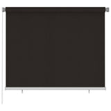 Vidaxl rolgordijn voor buiten 185(b)x140(h) cm hdpe bruin