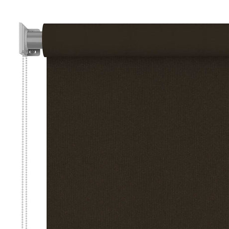 Vidaxl rolgordijn voor buiten 185(b)x140(h) cm hdpe bruin