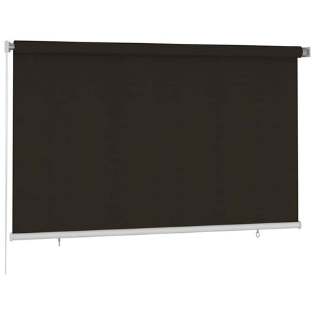 Vidaxl rolgordijn voor buiten 245(b)x140(h) cm hdpe bruin