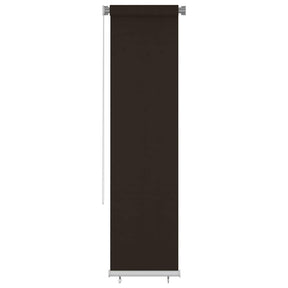 Vidaxl rolgordijn voor buiten 65(b)x230(h) cm hdpe bruin