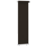 Vidaxl rolgordijn voor buiten 65(b)x230(h) cm hdpe bruin