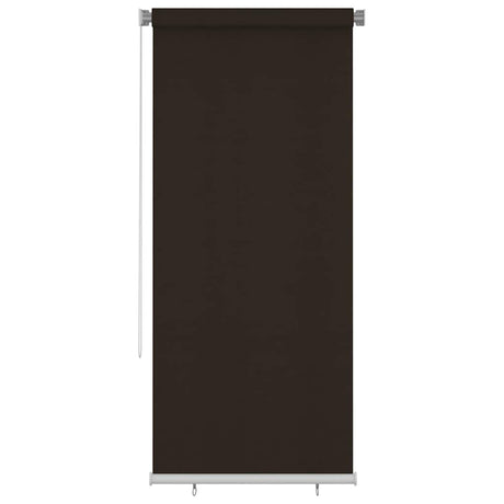 Vidaxl rolgordijn voor buiten 105(b)x230(h) cm hdpe bruin