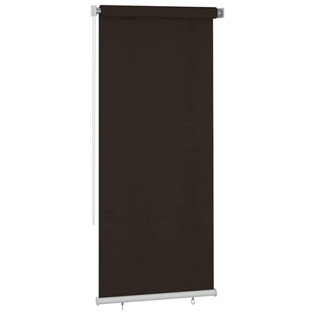 Vidaxl rolgordijn voor buiten 105(b)x230(h) cm hdpe bruin