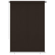 Vidaxl rolgordijn voor buiten 165(b)x230(h) cm hdpe bruin