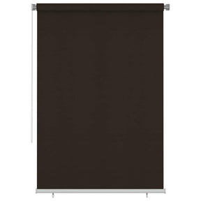 Vidaxl rolgordijn voor buiten 165(b)x230(h) cm hdpe bruin