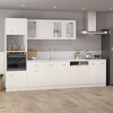Vidaxl bovenkast lyon 39,5x31x60 cm bewerkt hout wit