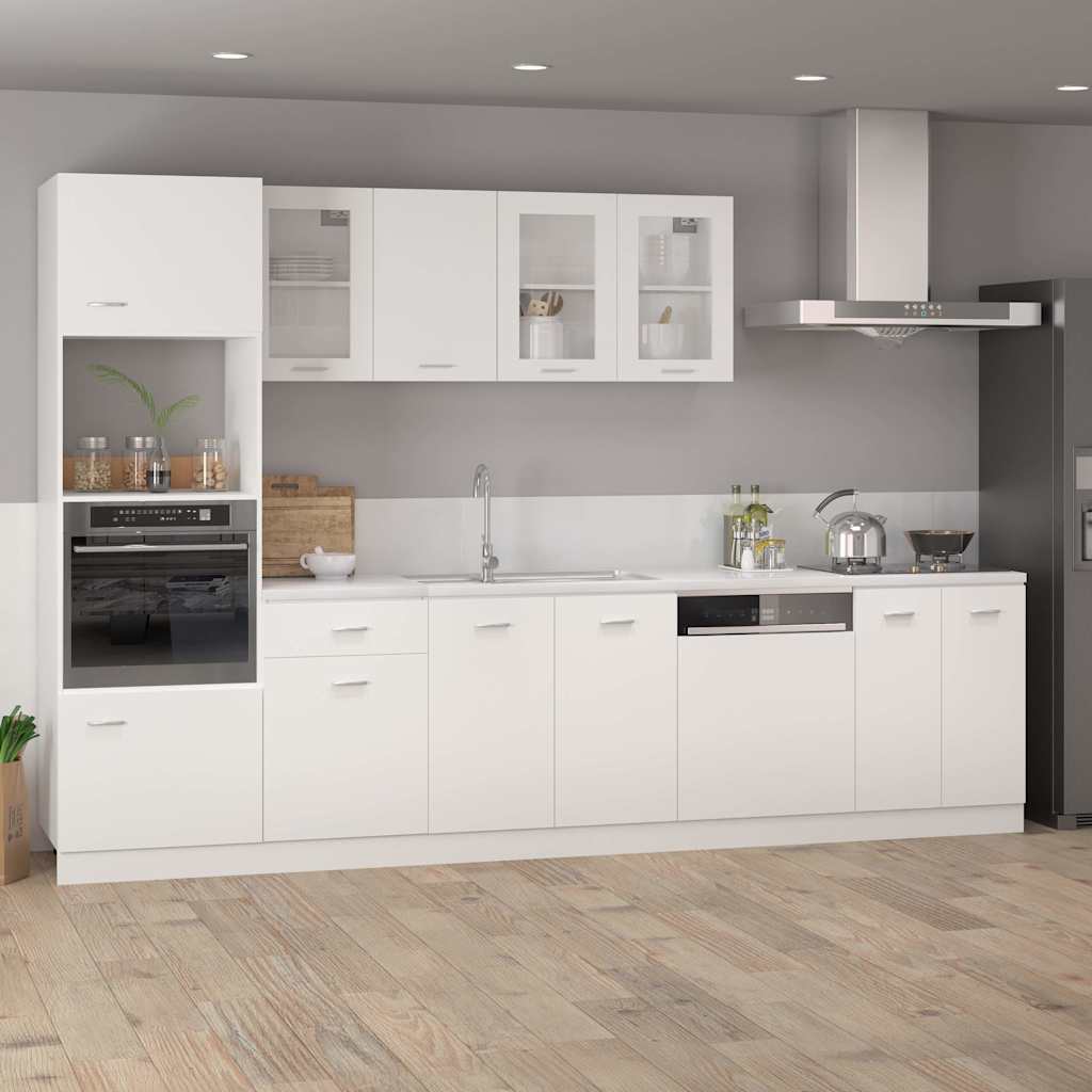 Vidaxl bovenkast lyon 40x31x60 cm bewerkt hout wit
