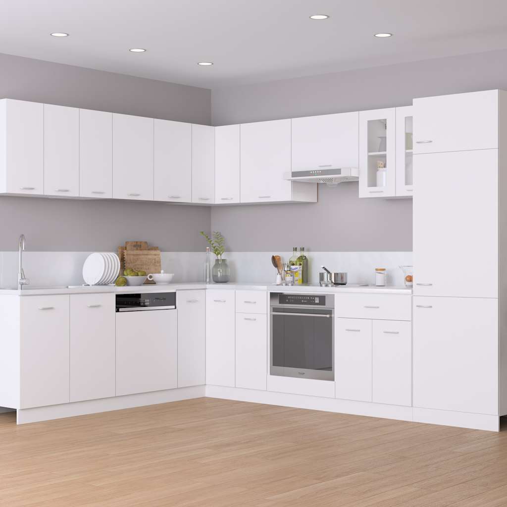 Vidaxl bovenkast lyon 60x31x40 cm bewerkt hout wit