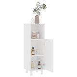 Vidaxl badkamerkast 30x30x95 cm bewerkt hout wit