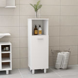 Vidaxl badkamerkast 30x30x95 cm bewerkt hout wit