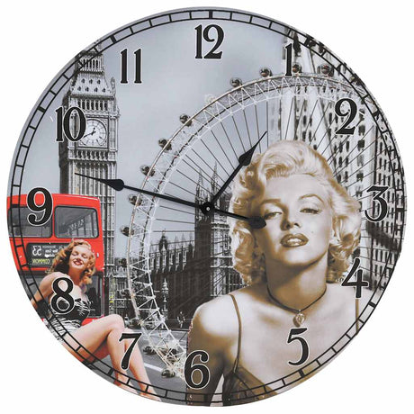 VidaXL Wanduhr Vintage-Stil 60 cm
