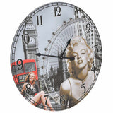VidaXL Wanduhr Vintage-Stil 60 cm