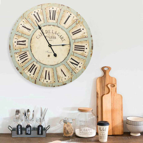 Vidaxl Wanduhr 60 cm MDF Multicolor
