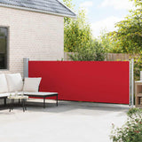 Vidaxl Garden Bildschirm ausziehbar 140 x 600 cm rot