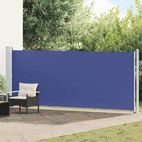 Vidaxl Garden Bildschirm Ausziehbar 600x160 cm blau