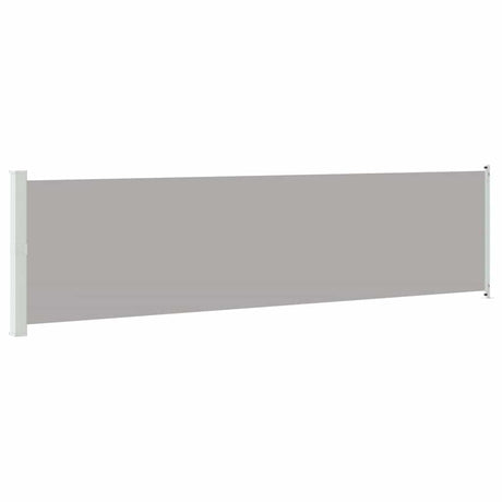Vidaxl Garden Screen ausziehbar 600x160 cm Grau