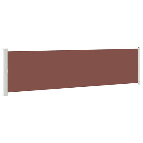 Vidaxl Garden Screen ausziehbar 600x160 cm Braun