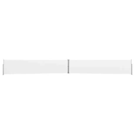 Vidaxl Garden Bildschirm Ausziehbar 140x1200 cm Creme