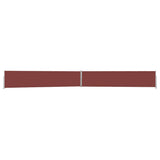 Vidaxl Garden Screen exponierbar 140x1200 cm Braun