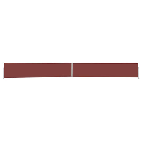 Vidaxl Garden Screen exponierbar 140x1200 cm Braun