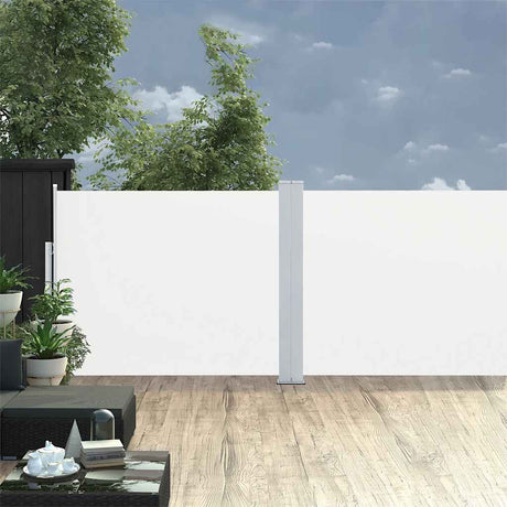 Vidaxl Garden Bildschirm Ausziehbar 170x1200 cm Creme