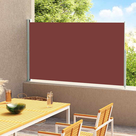 Vidaxl Garden Bildschirm ausziehbar 180x300 cm Braun