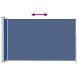 Vidaxl Garden Bildschirm ausziehbar 180 x 300 cm blau