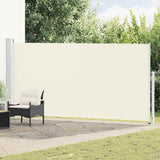 Vidaxl Garden Screen ausziehbar 180 x 500 cm cremefarben