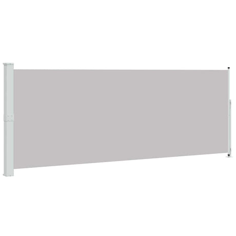 Vidaxl Gartenbildschirm ausziehbar 180 x 500 cm Grau