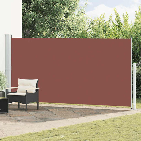 Vidaxl Gartenbildschirm ausziehbar 180 x 500 cm Braun