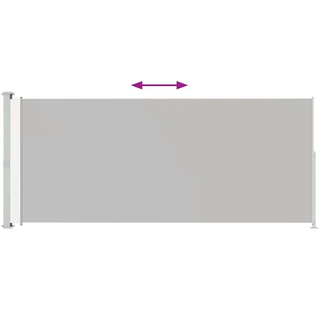 Vidaxl Garden Bildschirm Erweiterbares 200x500 cm Creme