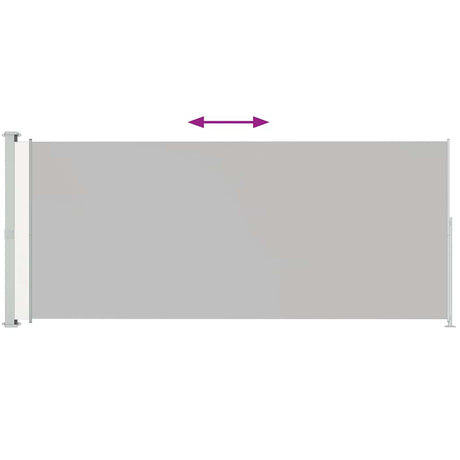 Vidaxl Garden Bildschirm Erweiterbares 200x500 cm Creme