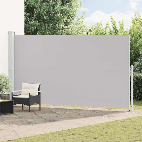 Vidaxl Garden Bildschirm ausziehbar 200x500 cm Grau