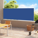 Vidaxl Garden Bildschirm ausziehbar 200x500 cm blau