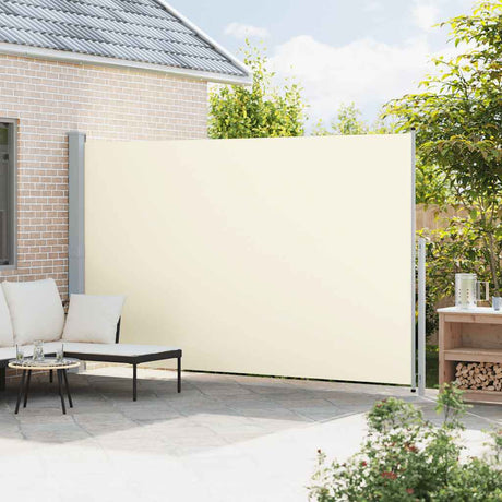 Vidaxl Garden Screen ausziehbar 220x500 cm Creme