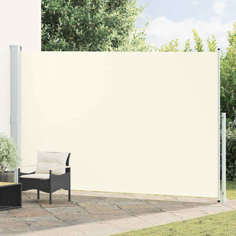 Vidaxl Garden Screen ausziehbar 220x500 cm Creme