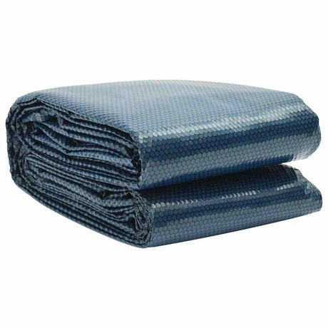 Vidaxl Pool Folie Solar schweben 210 cm pe schwarz und blau