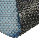 Vidaxl Pool Folie Solar Floating 488x244 cm pe schwarz und blau