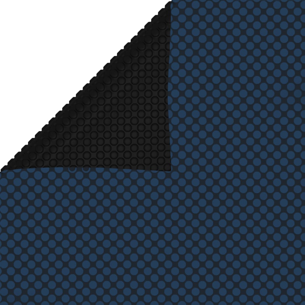 Vidaxl Pool Folie Solar Floating 1000x600 cm pe schwarz und blau