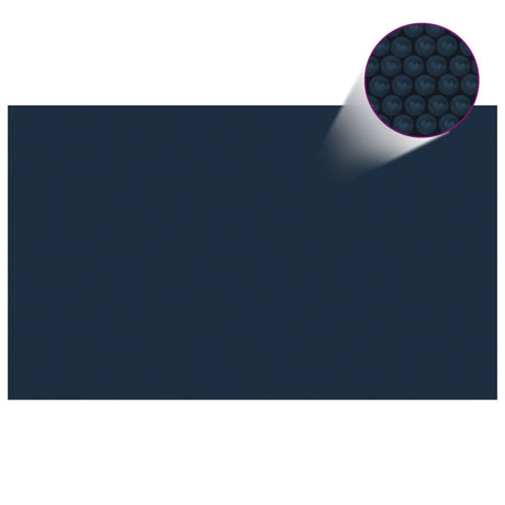 Vidaxl Pool Folie Solar Floating 1000x600 cm pe schwarz und blau