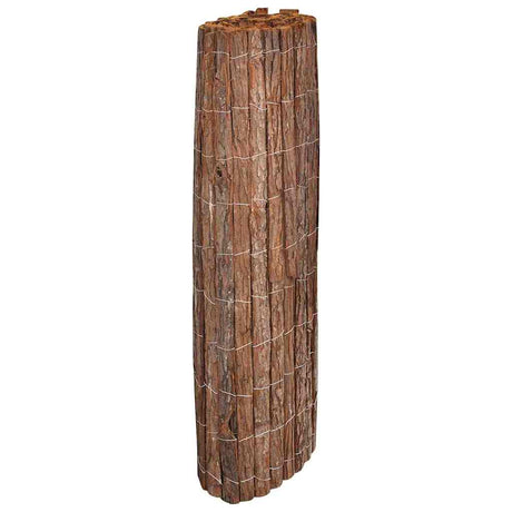 Vidaxl schorsschutting 100 x 600 cm schors bruin
